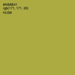 #ABAB41 - Husk Color Image