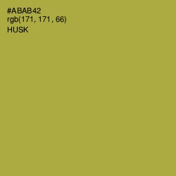 #ABAB42 - Husk Color Image