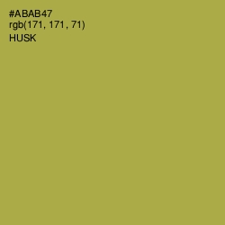 #ABAB47 - Husk Color Image