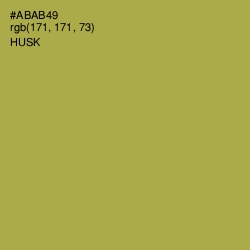 #ABAB49 - Husk Color Image