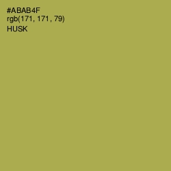 #ABAB4F - Husk Color Image