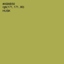 #ABAB50 - Husk Color Image