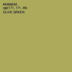 #ABAB5A - Olive Green Color Image