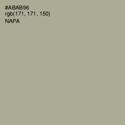 #ABAB96 - Napa Color Image