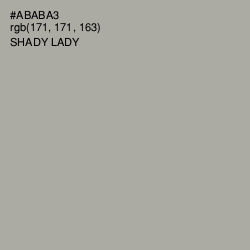 #ABABA3 - Shady Lady Color Image