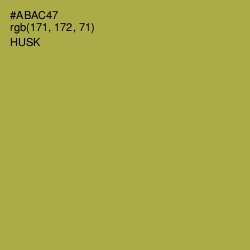 #ABAC47 - Husk Color Image