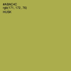 #ABAC4C - Husk Color Image