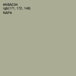 #ABAC94 - Napa Color Image