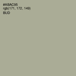 #ABAC95 - Bud Color Image