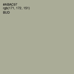 #ABAC97 - Bud Color Image