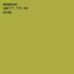 #ABAD40 - Husk Color Image