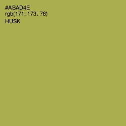 #ABAD4E - Husk Color Image