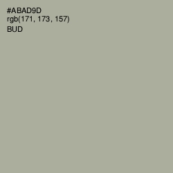 #ABAD9D - Bud Color Image