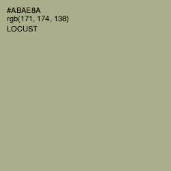 #ABAE8A - Locust Color Image