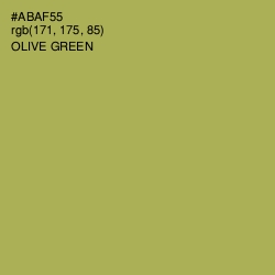 #ABAF55 - Olive Green Color Image