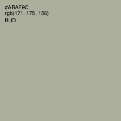 #ABAF9C - Bud Color Image