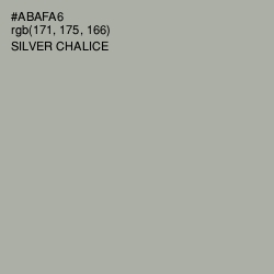 #ABAFA6 - Silver Chalice Color Image