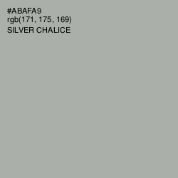 #ABAFA9 - Silver Chalice Color Image