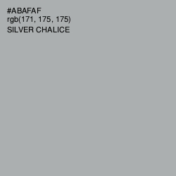 #ABAFAF - Silver Chalice Color Image