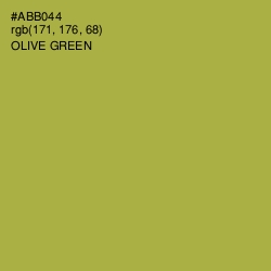 #ABB044 - Olive Green Color Image