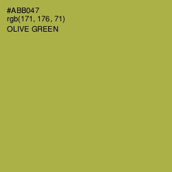 #ABB047 - Olive Green Color Image