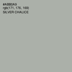 #ABB0A9 - Silver Chalice Color Image