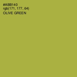 #ABB140 - Olive Green Color Image