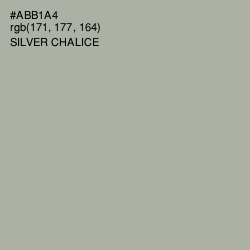 #ABB1A4 - Silver Chalice Color Image