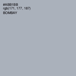 #ABB1BB - Bombay Color Image