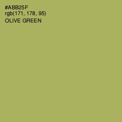 #ABB25F - Olive Green Color Image