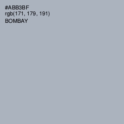 #ABB3BF - Bombay Color Image