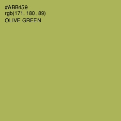 #ABB459 - Olive Green Color Image