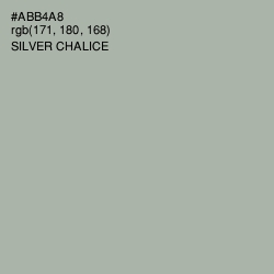 #ABB4A8 - Silver Chalice Color Image