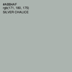 #ABB4AF - Silver Chalice Color Image