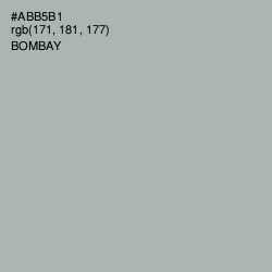 #ABB5B1 - Bombay Color Image