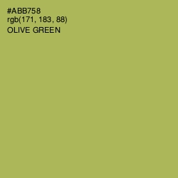 #ABB758 - Olive Green Color Image