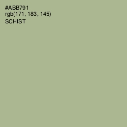 #ABB791 - Schist Color Image