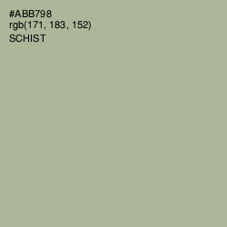 #ABB798 - Schist Color Image