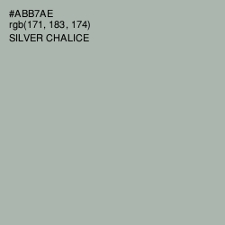 #ABB7AE - Silver Chalice Color Image