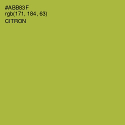 #ABB83F - Citron Color Image
