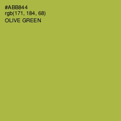 #ABB844 - Olive Green Color Image