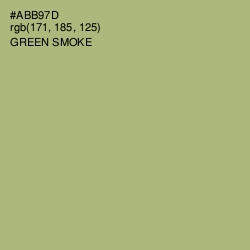 #ABB97D - Green Smoke Color Image