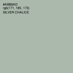 #ABB9AD - Silver Chalice Color Image