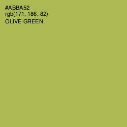 #ABBA52 - Olive Green Color Image