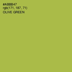 #ABBB47 - Olive Green Color Image