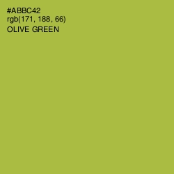 #ABBC42 - Olive Green Color Image