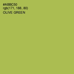 #ABBC50 - Olive Green Color Image