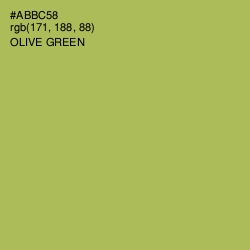 #ABBC58 - Olive Green Color Image