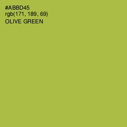 #ABBD45 - Olive Green Color Image