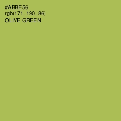 #ABBE56 - Olive Green Color Image